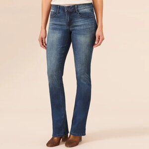 NWT New Democracy AB Technology High Rise Itty Bitty Boot Jeans Size 18W